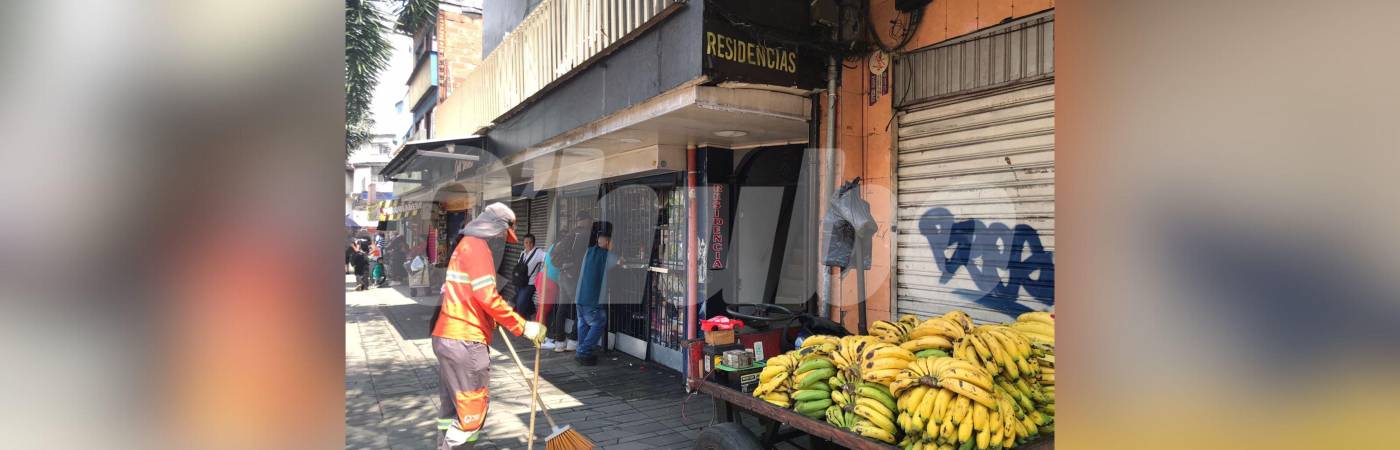 En este lugar fue hallado sin vida Jorge Alirio Zuluaga Ramírez. FOTO: LAURA ROSA JIMÉNEZ VALENCIA