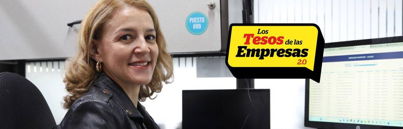 Gracias a la estabilidad de la empresa, Isabel Cristina ha logrado cumplir muchos sueños. FOTO: JAIDER ESCOBAR.