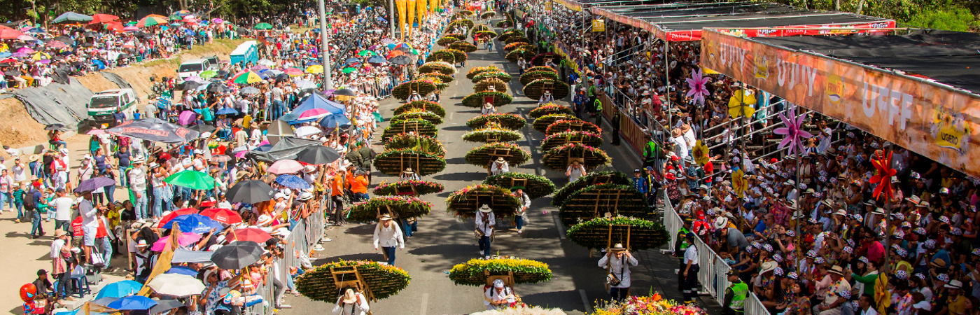El Desfile de Silleteros será el domingo, 10 de agosto. /FOTO: EL COLOMBIANO