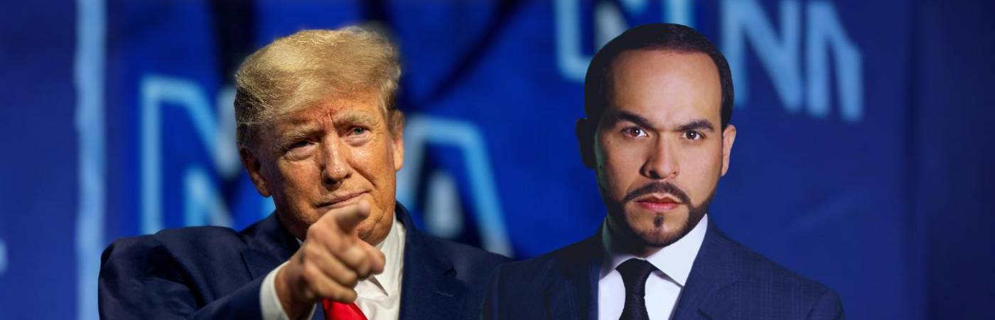Abelardo (A la derecha) agradeció el anuncio del mandatario estadounidense Donald Trump (A la izquierda). FOTO: COLPRENSA