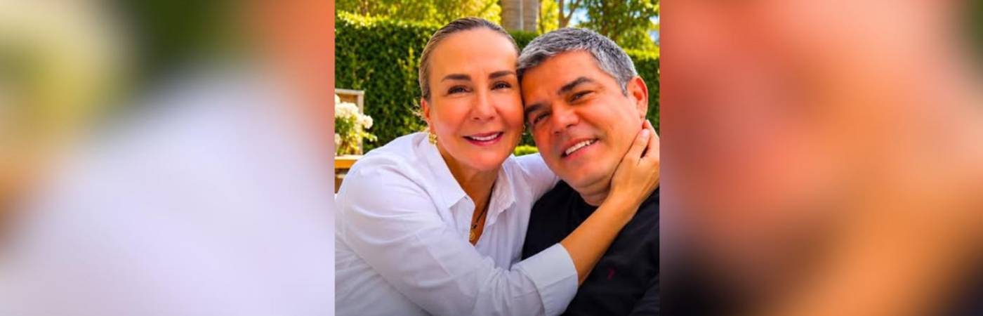 La expatinadora Luz Mery Tristán junto a su feminicida Andrés Ricci. FOTO: REDES 