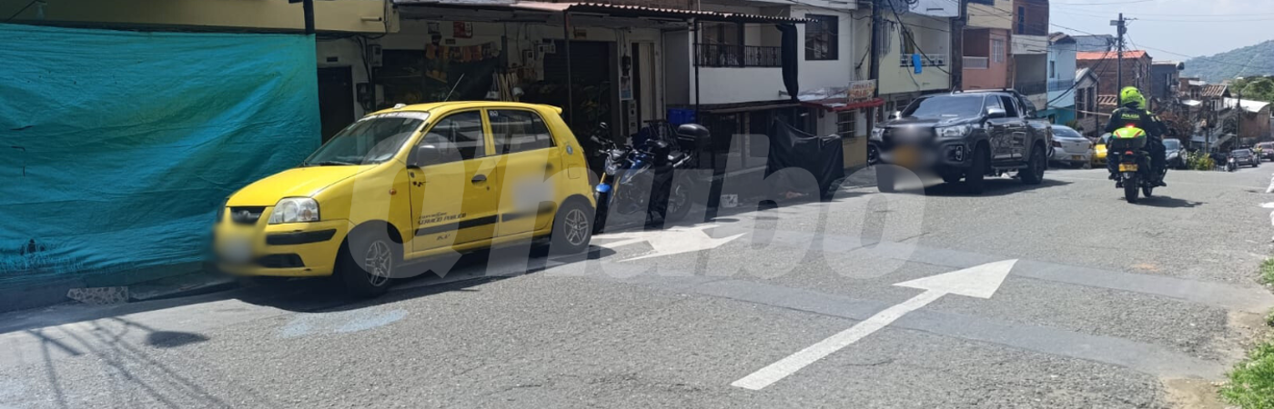 Lugar donde se produjo el enfrentamiento por intento de asalto en Castilla, comuna 5 de Medellín. /FOTO: ALEJANDRA MORALES