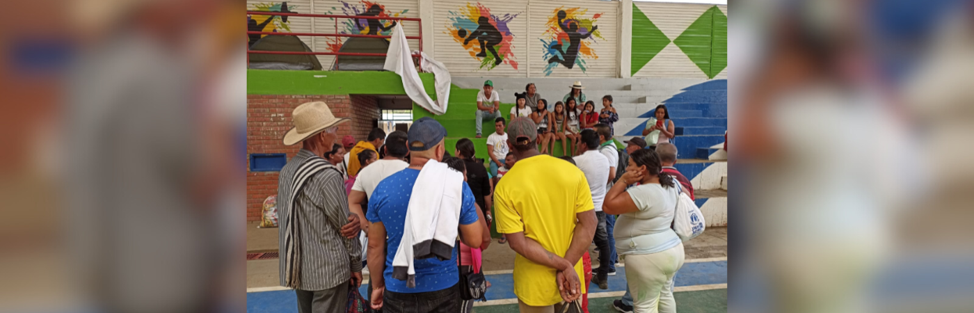 Foto referencia población desplazada en Antioquia. /FOTO: COLPRENSA
