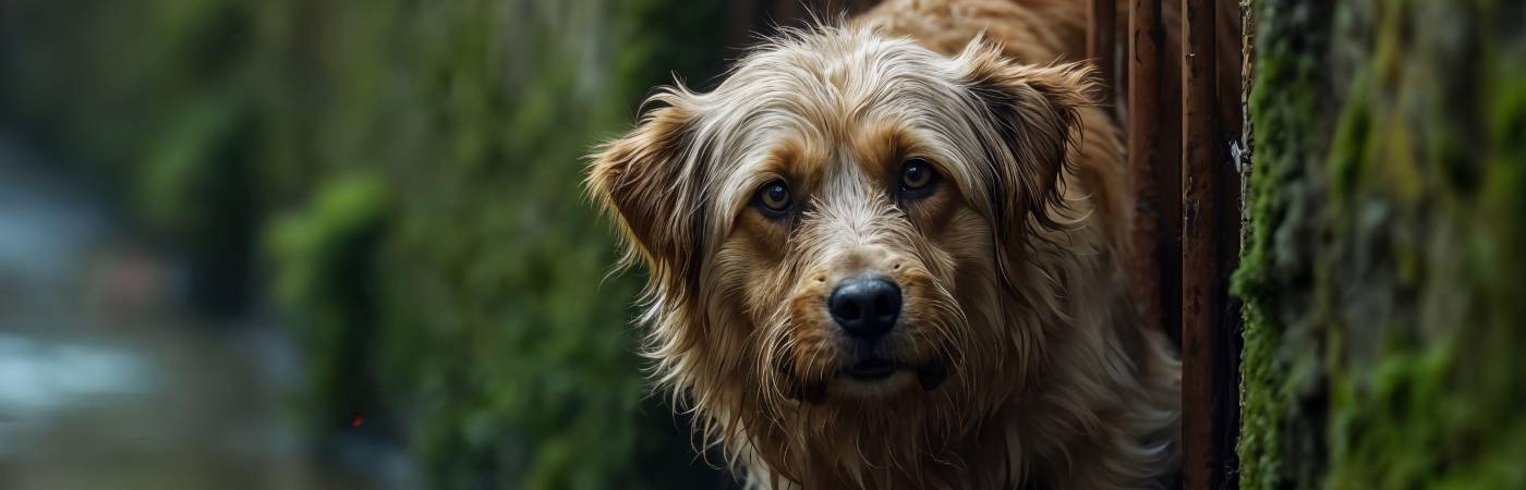 Si la lluvia genera estrés y ansiedad, lo mejor es consultar con un etólogo o un entrenador canino y aprender a partir de allí a manejar la situación. FOTO: MAGNIFIC