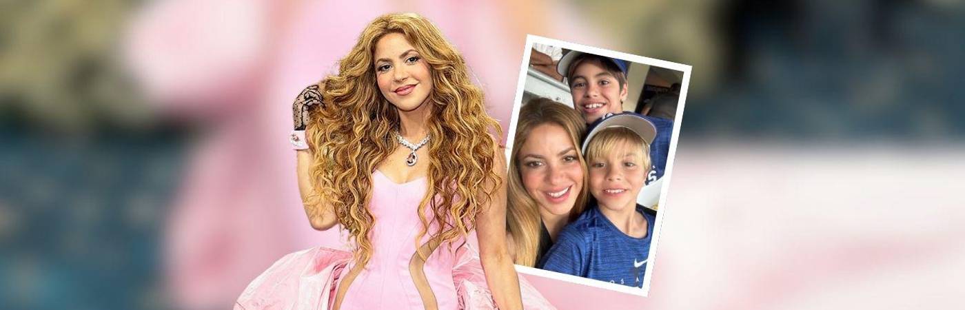 La colombiana vive con sus hijos en Miami, Estados Unidos. Y no, no habla con ellos en inglés. FOTOS: INSTAGRAM @SHAKIRA
