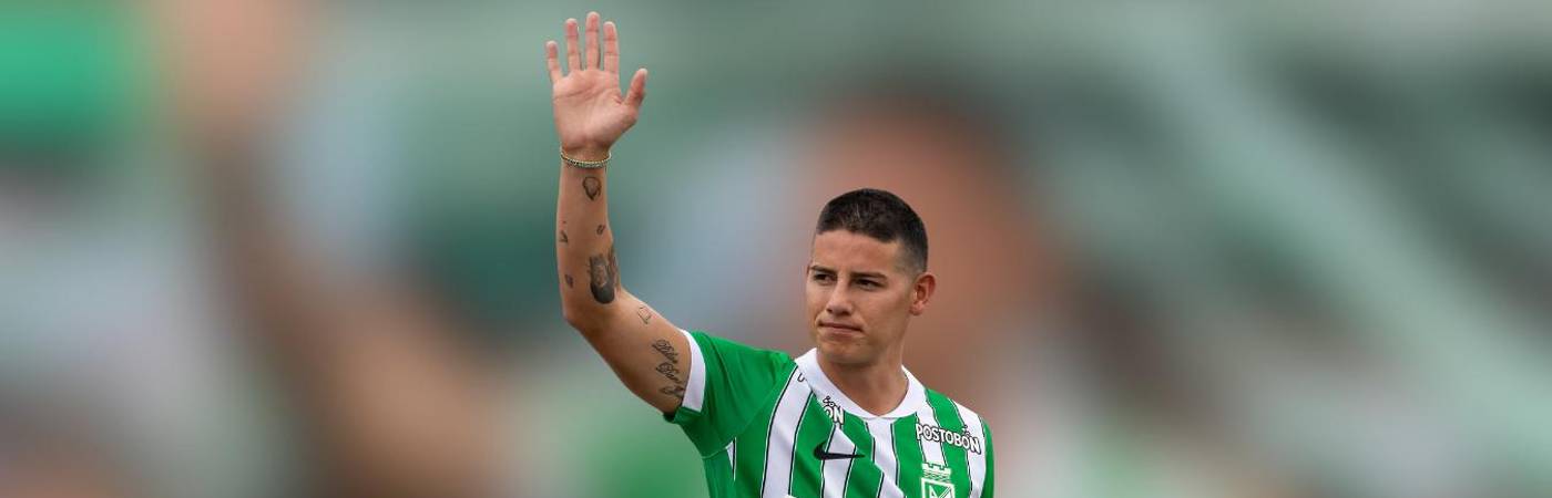 James Rodríguez, jugador de Atlético Nacional. FOTO: CAMILO SUÁREZ
