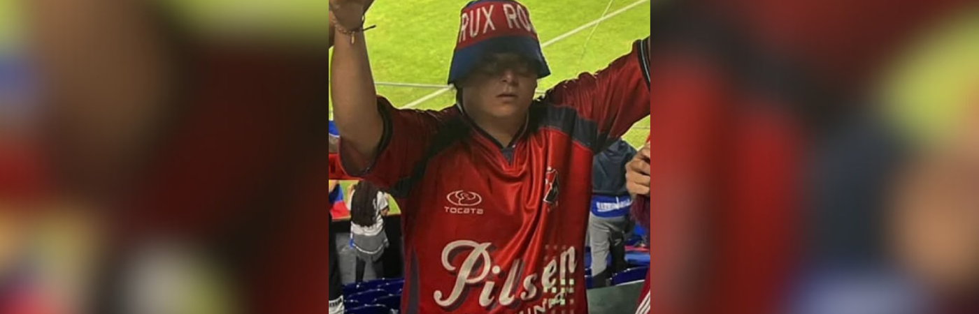 Stiven Castaño, hincha del Independiente Medellín fallecido en accidente de tránsito en Itagüí. /FOTO: @RXN1998OFICIAL