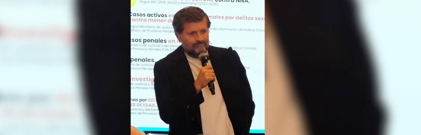 El actor Julio César Herrera abrió su corazón para exponer las delicadas cifras de violencia contra menores. FOTO: @JULIOC_HERRERA_