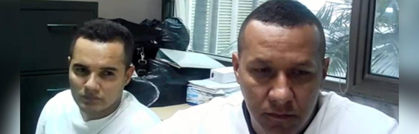 Ruthber Jhonaido Palacio Graciano y Jorman Andrés Sepúlveda Palacio, señalados de estafar con falsos beneficios turísticos. FOTO: FISCALÍA GENERAL DE LA NACIÓN