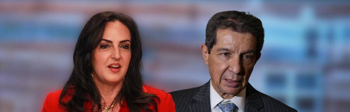 Maria Fernanda Cabal, senadora, y su esposo, José Félix Lafaurie. FOTOS: COLPRENSA