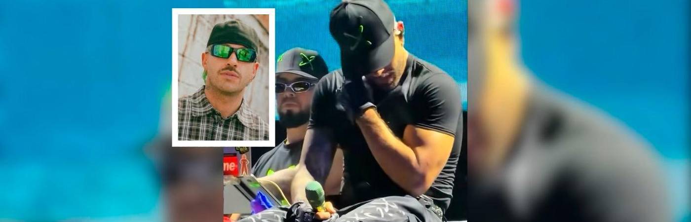 El artista se encuentra en Estados Unidos presentando conciertos de su gira ‘Falxxo tour’. FOTOS: CAPTURA DE VIDEO TIKTOK @LAMUSICAAPP