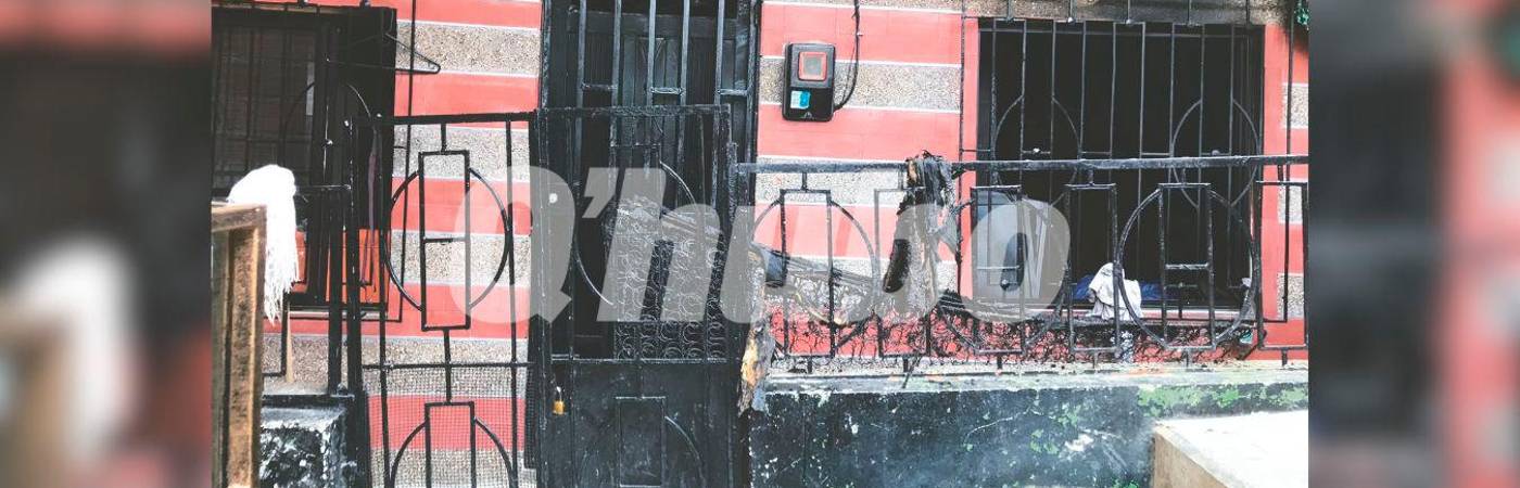 En esta casa del barrio Popular 1 fue donde ocurrió el hecho que será investigado a fondo por solicitud de la familia de la mujer. FOTO: LAURA ROSA JIMÉNEZ V.