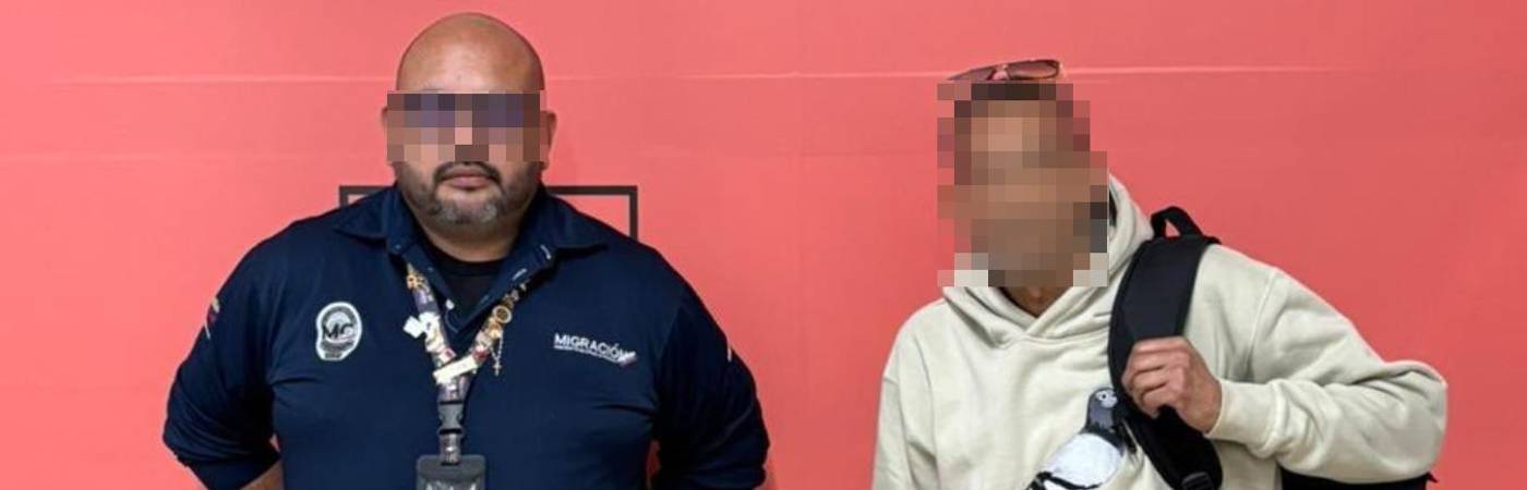 Es el tercer extranjero que Migración no deja entrar al país por el aeropuerto de Rionegro. FOTO: MIGRACIÓN COLOMBIA