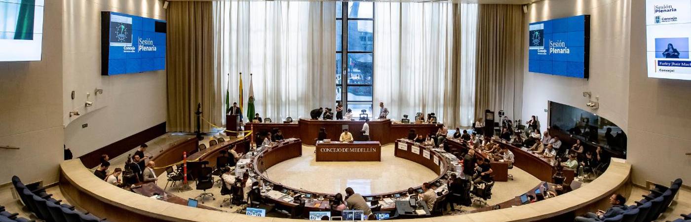 La última vez que el Concejo citó a sesión a puerta cerrada fue en abril de 2014, cuando discutieron la difícil situación de seguridad que atravesaba la ciudad por la guerra entre grupos criminales. FOTO: JAIME PÉREZ