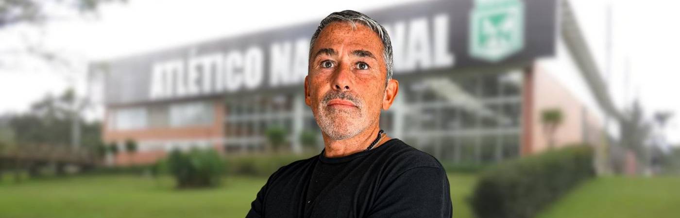 Gustavo Fermani, exdirector deportivo de Atlético Nacional. FOTOS: CORTESÍA ATLÉTICO NACIONAL