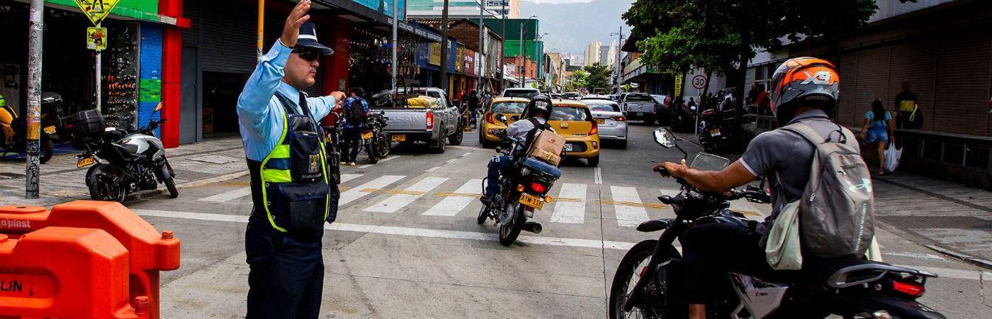 La Secretaría de Movilidad dispuso un mapa con los cierres para que lo consulte. FOTO: MANUEL SALDARRIAGA