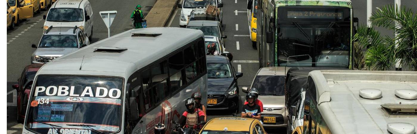 Movilidad en el Valle de Aburrá. / FOTO: CAMILO SUÁREZ