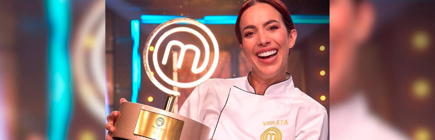 Violeta Bergonzi es una periodista, modelo y presentadora de televisión. FOTO: INSTAGRAM @masterchefcelebrityco