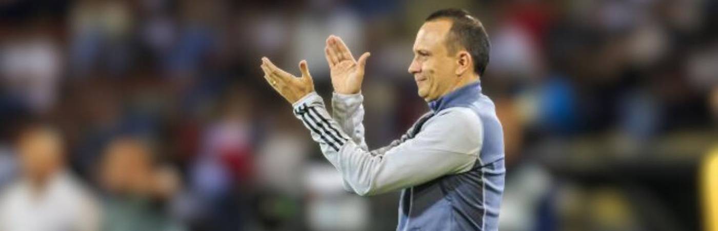 Alejandro Restrepo ha demostrado talante como entrenador al frente del Poderoso. / FOTO: CAMILO SUÁREZ