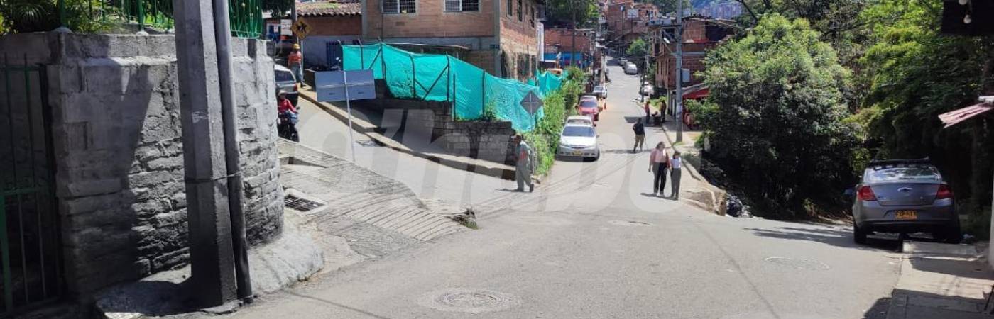 Barrio El Pinal, comuna 8 Villa Hermosa de Medellín. /FOTO: ANDRÉS GARCÍA