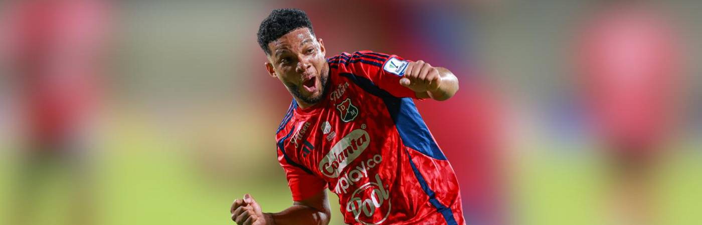 Jugador del Independiente Medellín, Frank Fabra. FOTO: MANUEL SALDARRIAGA 