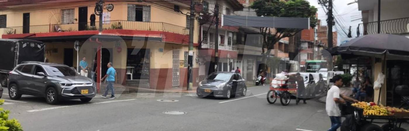 En este punto ocurrió la riña en el municipio de Itagüí. FOTO: LAURA ROSA JIMÉNEZ VALENCIA