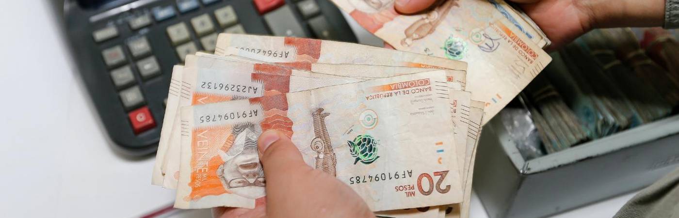 Foto referencia dinero. FOTO: ARCHIVO ESNEYDER GUTIÉRREZ