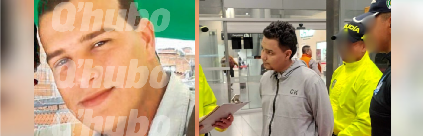 Izquierda: Luis Fernando Gil Lujan, la víctima. Derecha: Estiven Blandón Henao, alias Pilancho. /FOTOS: CORTESÍA