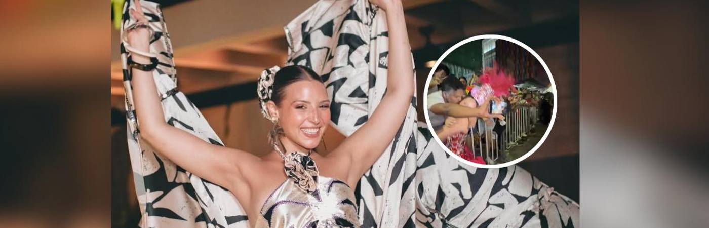 La reina del Carnaval de Barranquilla. Michelle Char. FOTO: TOMADA DE INSTAGRAM @michellecharf Y CAPTURA DE VIDEO