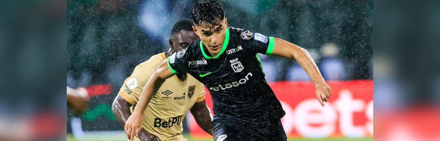 Atlético Nacional vs. Inter de Bogotá en la fecha 13 de la Liga. FOTO: CAMILO SUÁREZ 