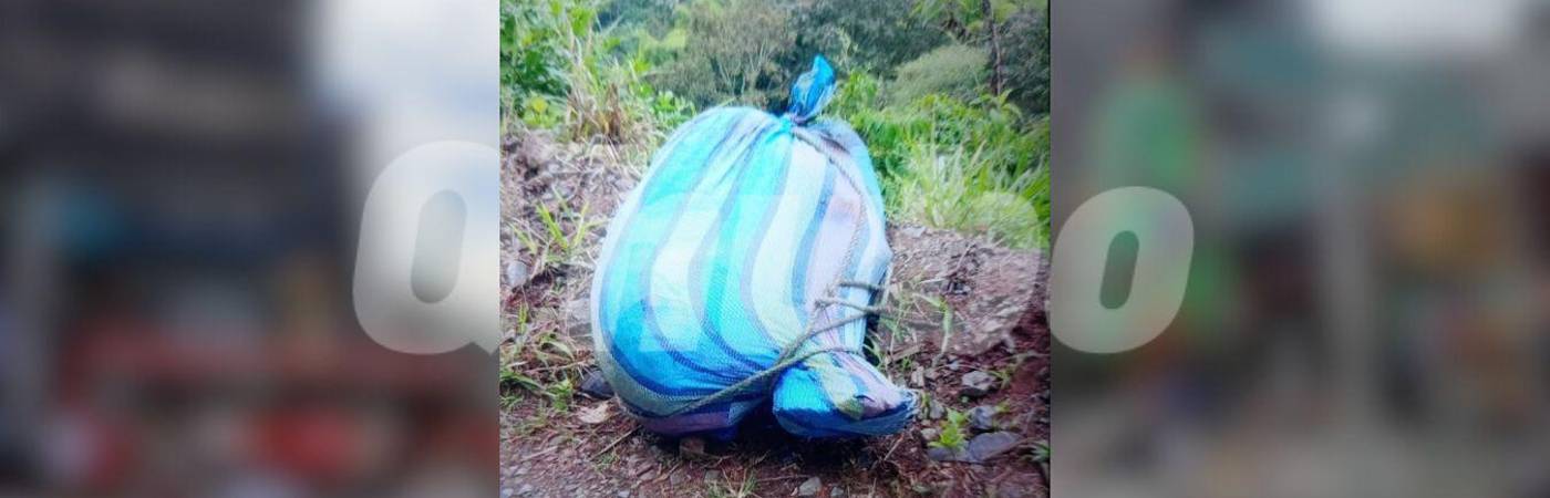 El hecho ocurrió en vía del corregimiento de San Pablo en Támesis. FOTO: CORTESÍA NOTICIAS SUROESTE