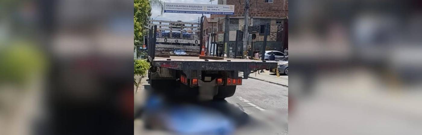 Lugar de los hechos en el barrio San Gabriel de Itagüí. /FOTO: CORTESÍA BOMBEROS ITAGÜÍ