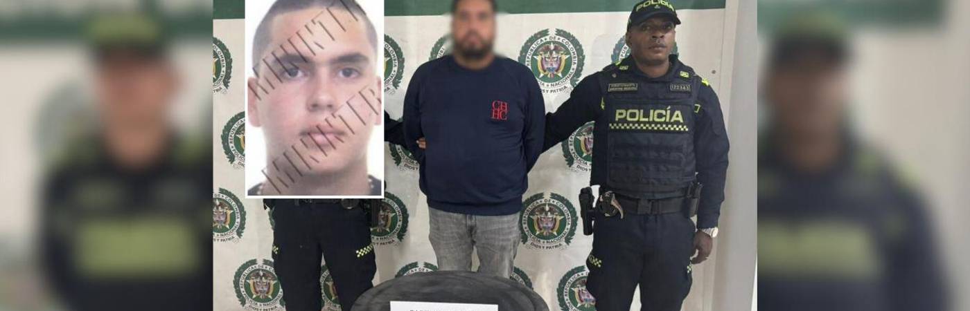 Juan Camilo Muñoz Rodríguez era buscado por las autoridades peruanas desde 2025. FOTO: MINISTERIO DEL INTERIOR DE PERÚ Y POLICÍA METROPOLITANA