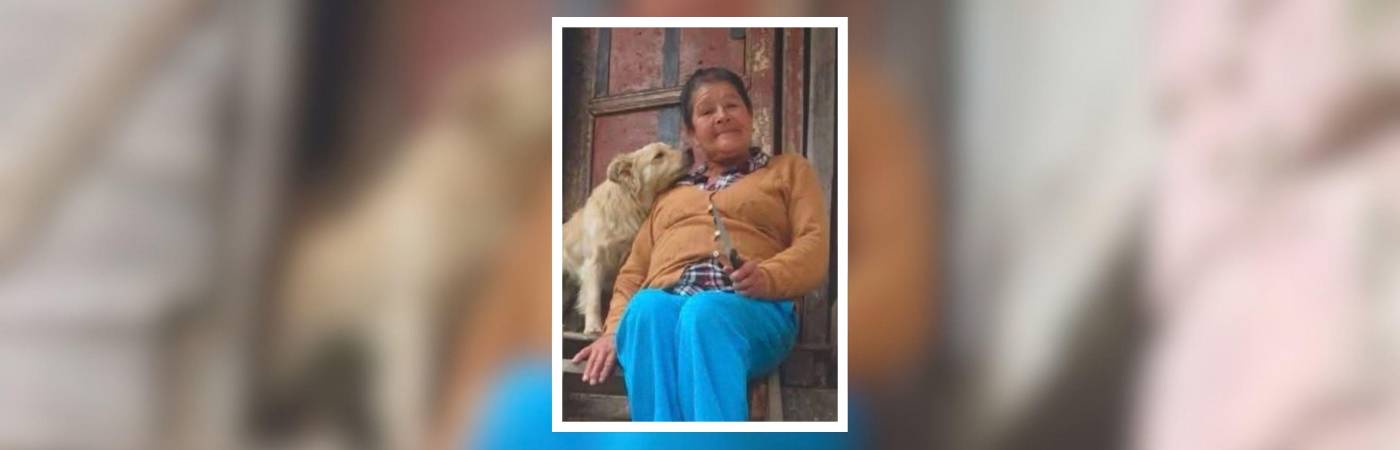 Ella era Blanca Pardo, la mujer campesina asesinada en el departamento de Nariño. FOTO: TOMADA DE X @romerovalero
