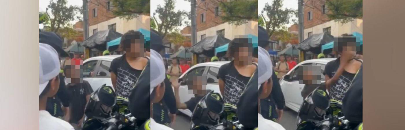 Niño de 12 años arremetió contra el presunto ladrón de su bicicleta. FOTO: REDES SOCIALES 