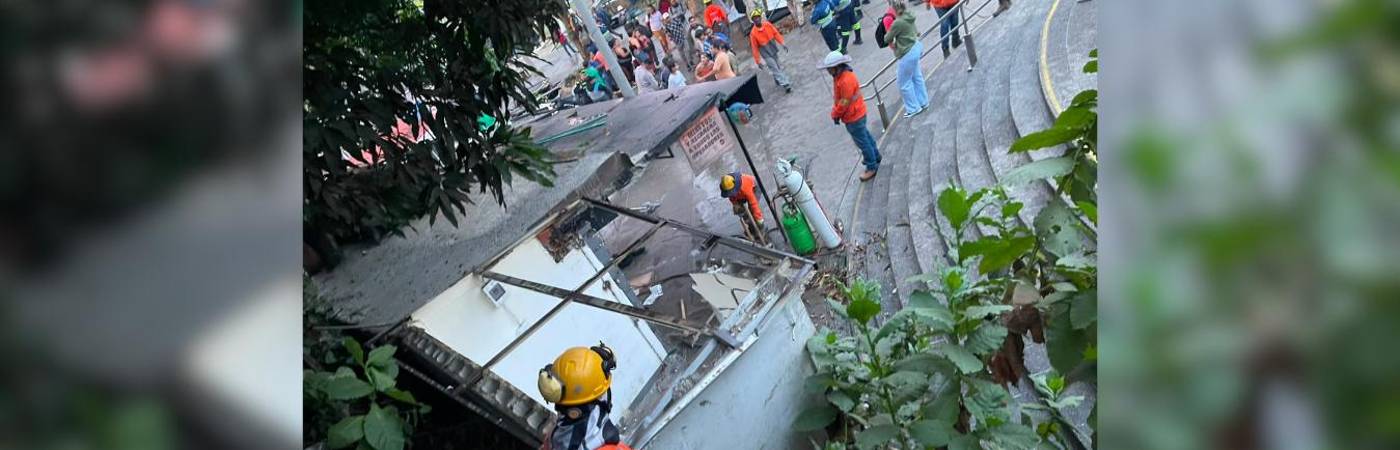 El desalojó contó con la participación de la Policía Metropolitana, Espacio Público, Secretaría de Seguridad, Undmo (antiguo Esmad), entre otros. FOTO: CORTESÍA