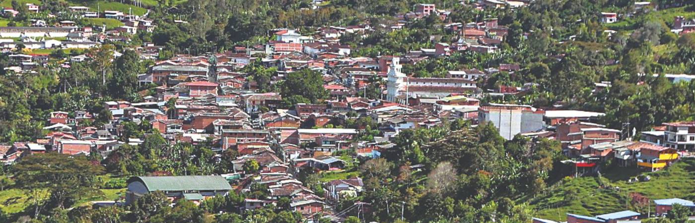 Panorámica de Angostura, en el Norte antioqueño. FOTO: ARCHIVO