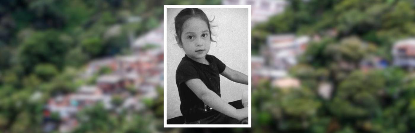 Ella era Michelle Dayana Henao. La menor desapareció en Buriticá el 24 de agosto. FOTO: MANUEL SALDARRIAGA Y CORTESÍA 