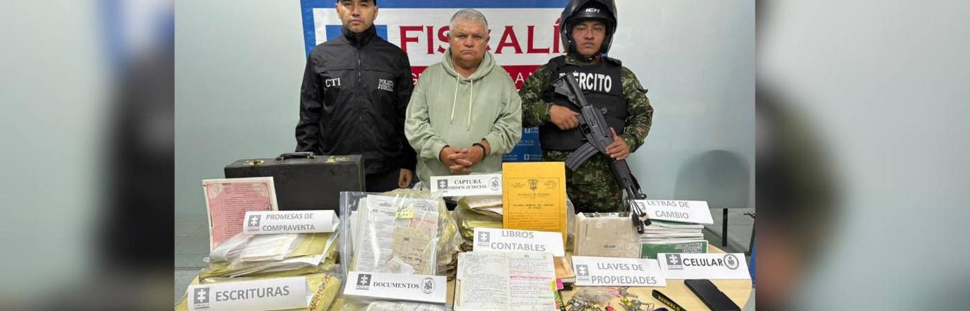 Alias el Brother llevaría más de 5 años liderando la estructura ilegal. FOTO: CORTESÍA ALCALDÍA DE MEDELLÍN