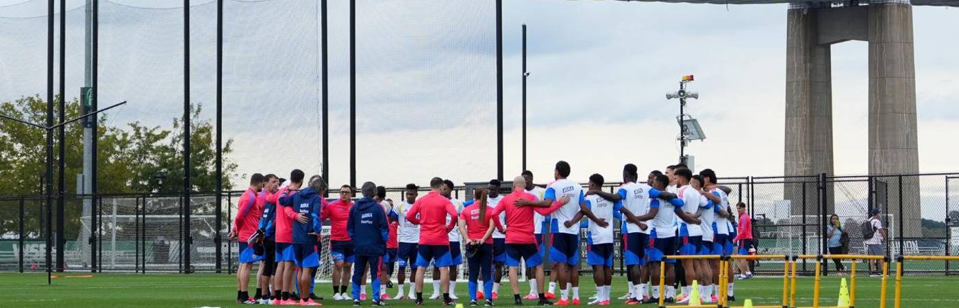 Concentración Selección Colombia en la USA. FOTO: CORTESÍA FCF