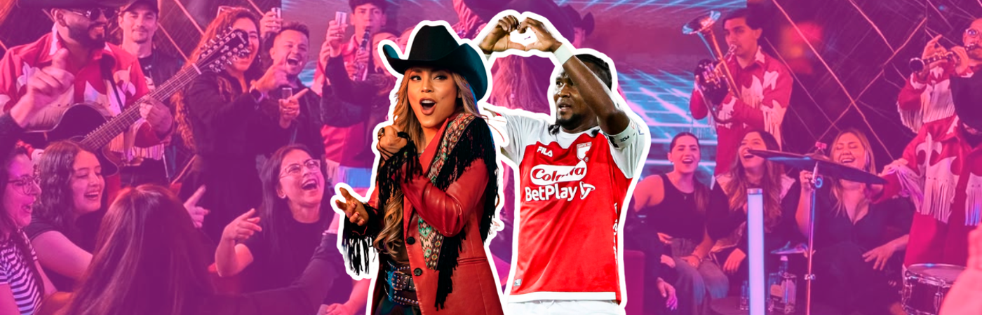 La cantante Adriana Bottina y el futbolista Hugo Rodallega. /FOTO: INSTAGRAM @adrianabottina - @rodallega20