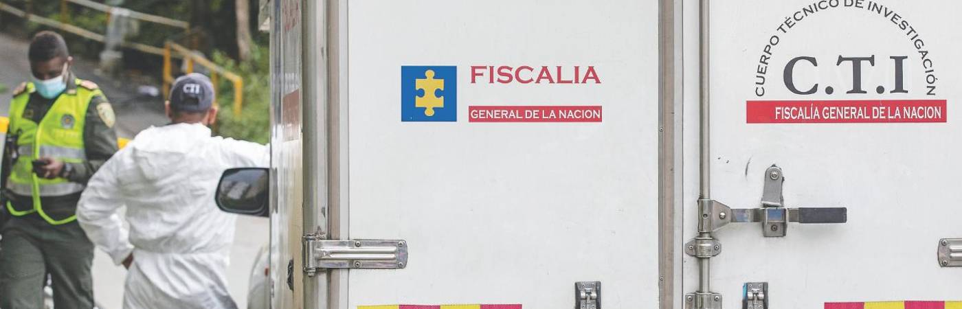 Los cuerpos llegaron a la morgue de Tarazá. FOTO: ARCHIVO - EL COLOMBIANO