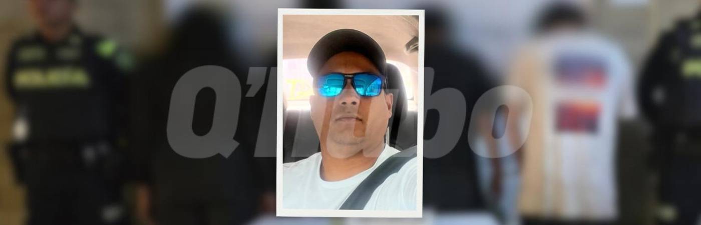 Él era Roger Enrique Díaz, conductor de plataforma que fue asesinado en San Jerónimo. FOTO: CORTESÍA 