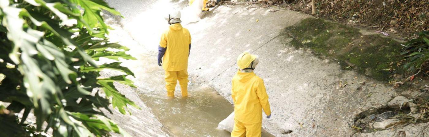 Las personas que estuvieron privadas de la libertad y que ahora hacen parte de estos proyectos estarán trabajando como promotores ambientales y guardianes del cauce. FOTO: ALCALDÍA DE MEDELLÍN