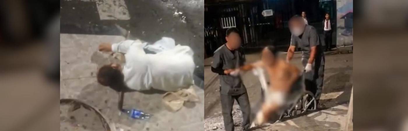 El video fue difundido en redes sociales. FOTO: TELEANTIOQUIA
