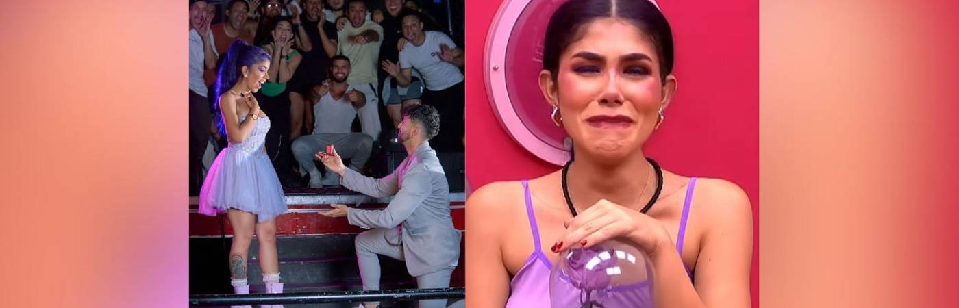 La cantante se había comprometido antes de ingresar al reality. FOTO: REDES SOCIALES