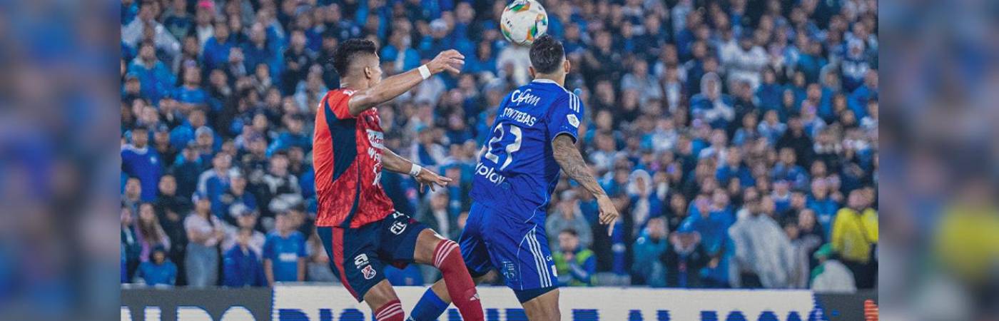 Millonarios e Independiente Medellín igualaron 0-0 en el Campín. FOTO: @MILLONARIOSFCOFICIAL