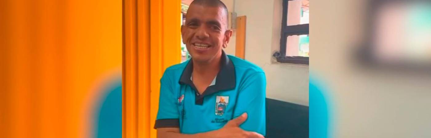 Él era el popular Sergio Castro Jaramillo. FOTO: CAPTURA DE VIDEO INSTAGRAM @anajaraber