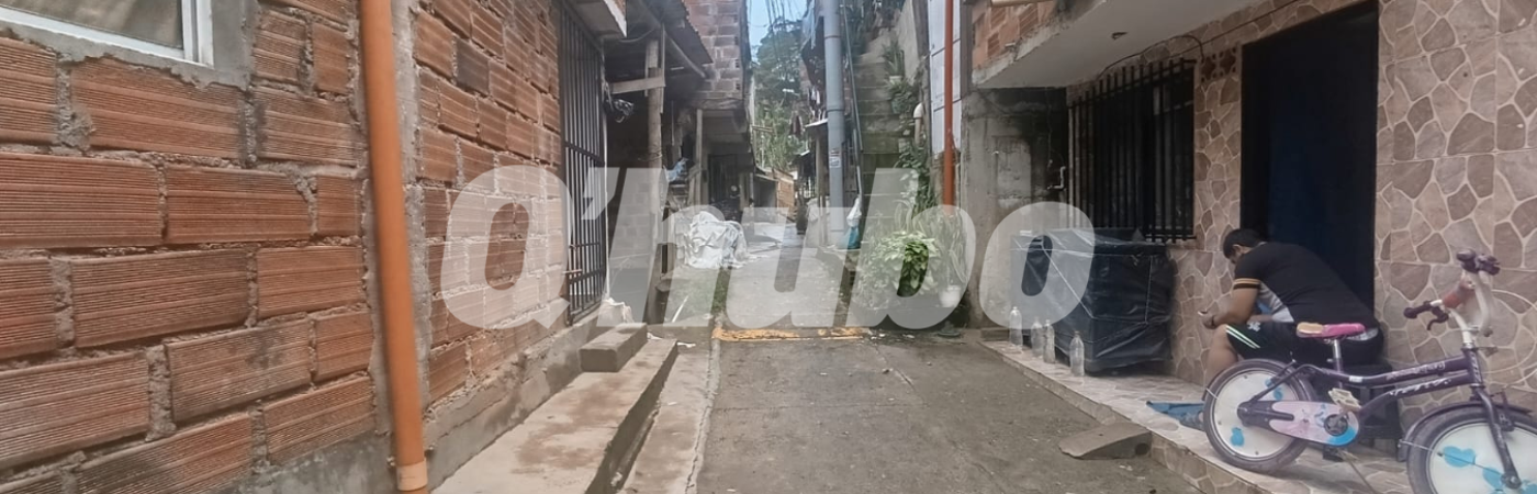 En este callejón ocurrió la riña callejera. / FOTO: ALEJANDRA MORALES