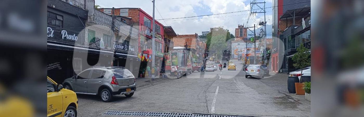 La pelea ocurrió en esta zona de Bueno Aires, donde funcionan muchos sitios de entretenimiento nocturno. FOTO: CRISTIAN VÁSQUEZ